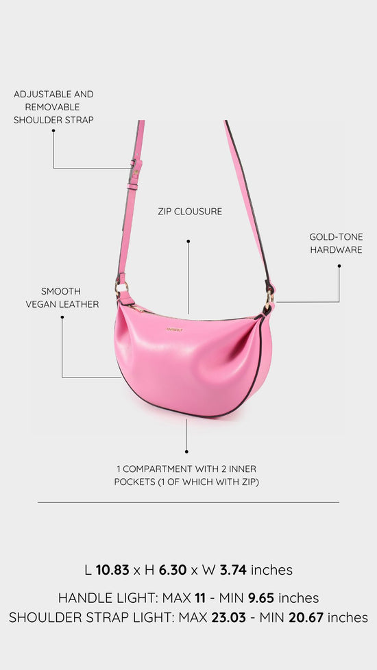 Bolso de hombro ARYA - ROSA
