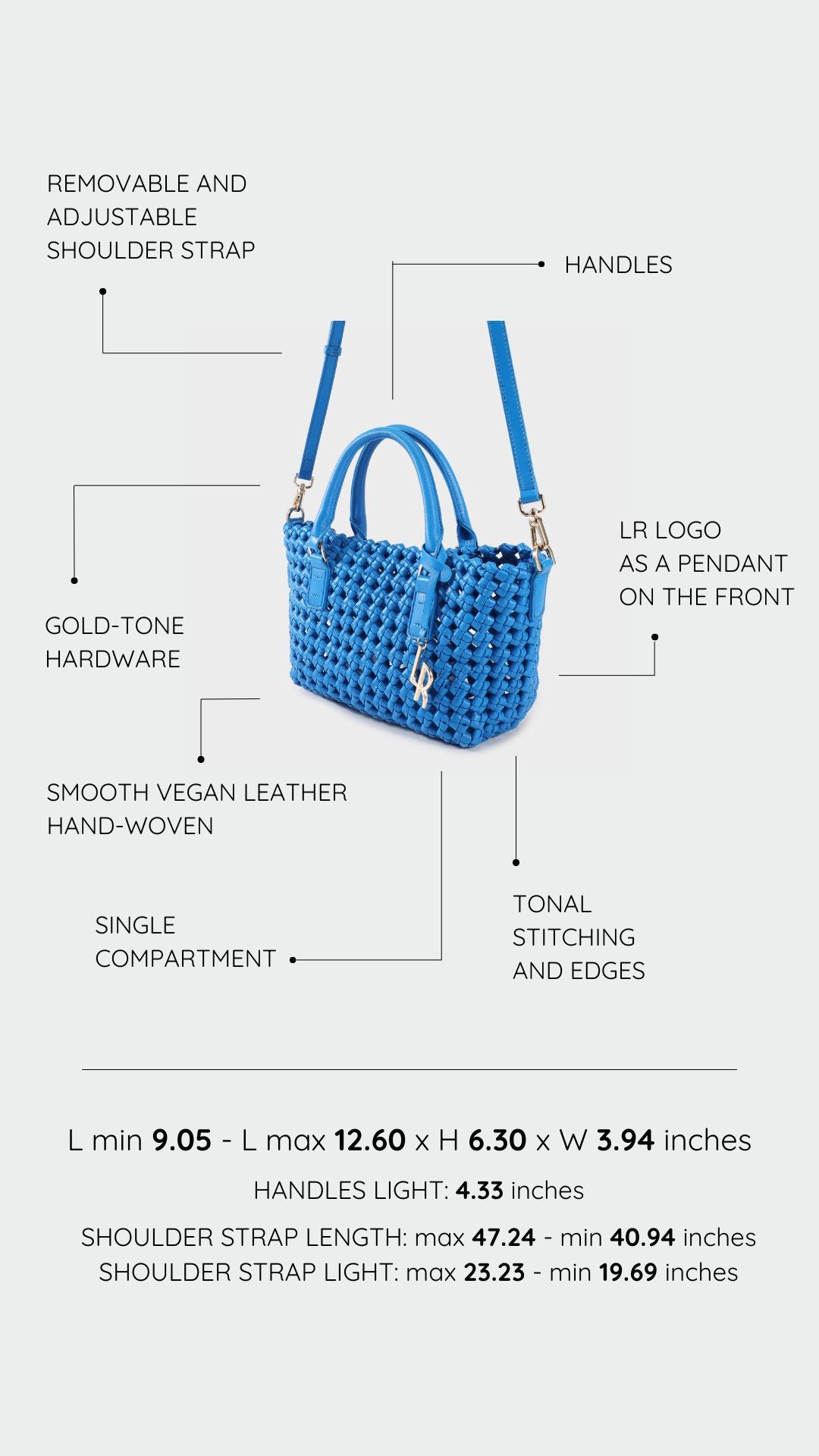 Bolso YVETTE - BLU
