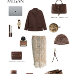 Portafoglio MEGAN WALLET - BROWN CAPPUCCINO