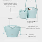 Borsa a mano JOY - TURQUOISE