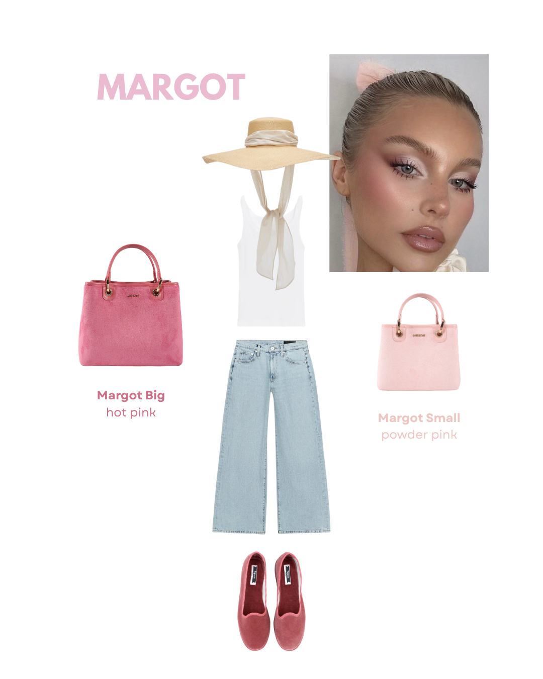 MARGOT BIG 30.05 LE Handbag - HOT PINK - PRESALE