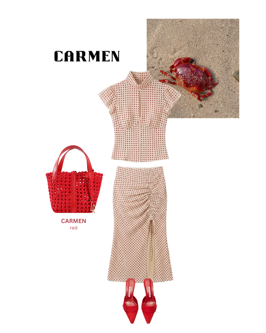 CARMEN Handbag - RED