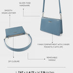 Borsa a spalla MILLIE - BLUE JEANS