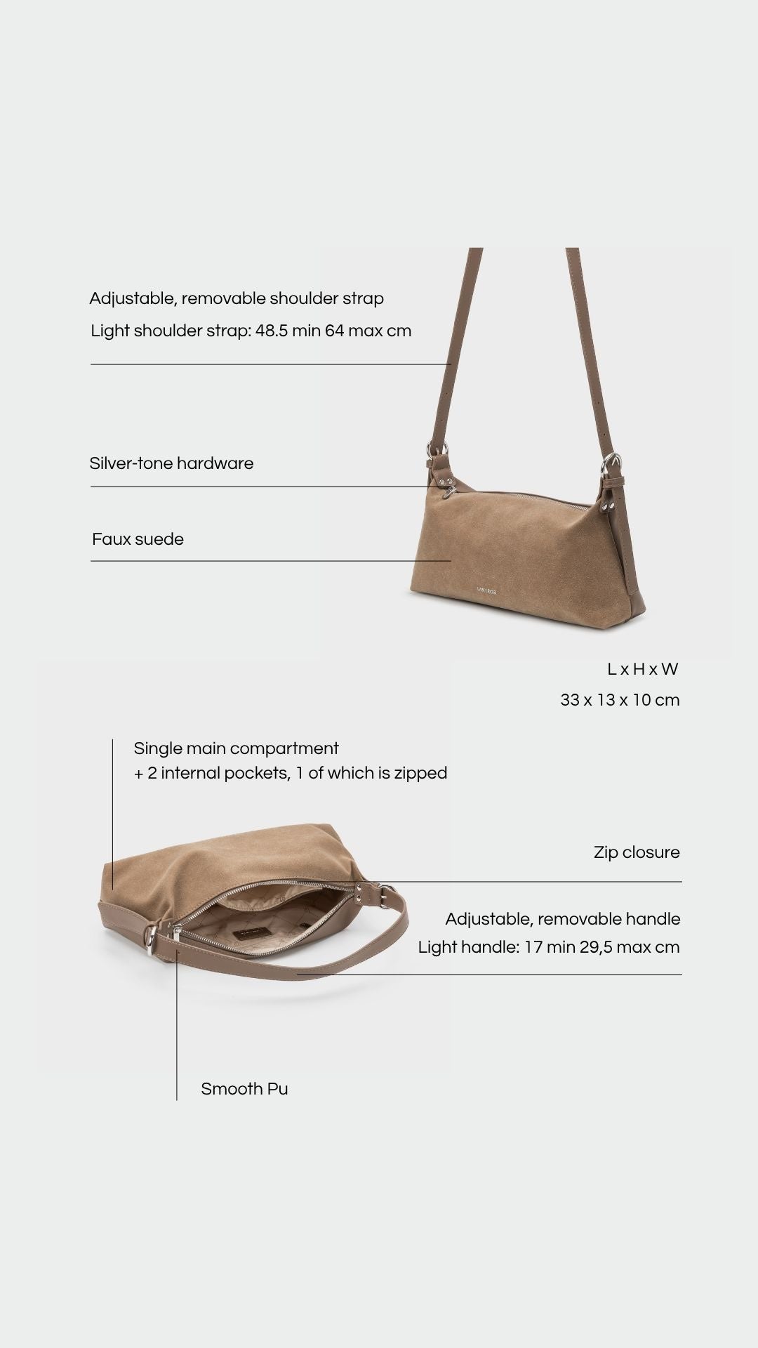 Borsa a spalla DUA - MUD
