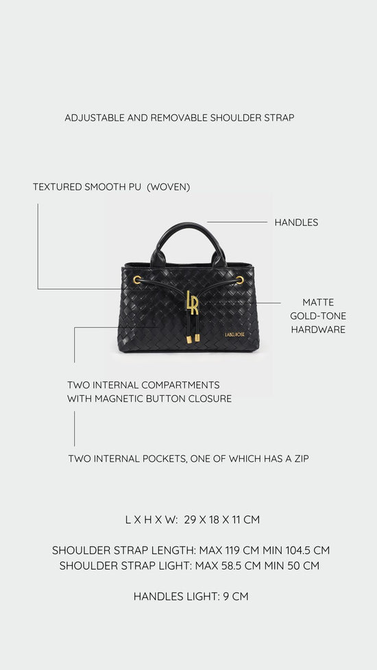 Borsa a mano MEGAN PREVENDITA - BLACK
