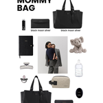 Borsa organizer MOMMY BAG - BLACK MOON GOLD