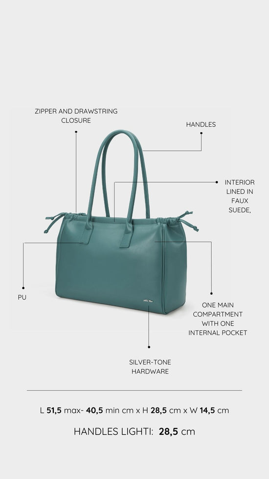 Borsa a spalla SKYLER- GREEN
