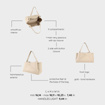 IVORY Shoulder Bag - VANILLA MARTINI