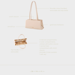 Borsa a mano PEARL- NUDE PEARL