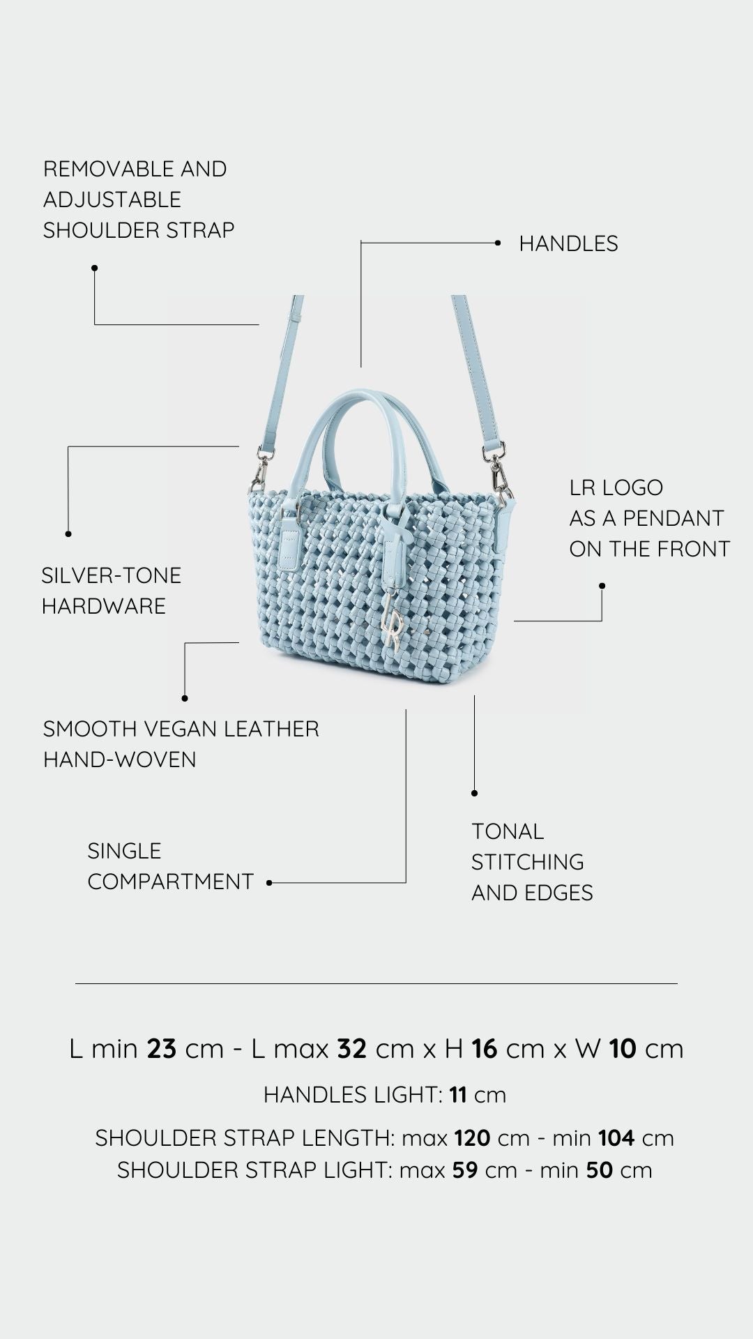 Bolso YVETTE - AZUL