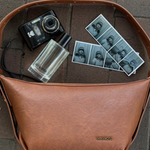 Borsa a spalla DANI- LIGHT BROWN
