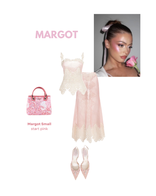 Borsa a mano MARGOT SMALL 30.05 LE - STAR PINK - PREVENDITA