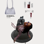 CHERYL Shoulder Bag - LAVANDER