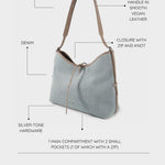 Borsa a spalla BROOKE 2.0 - TAUPE