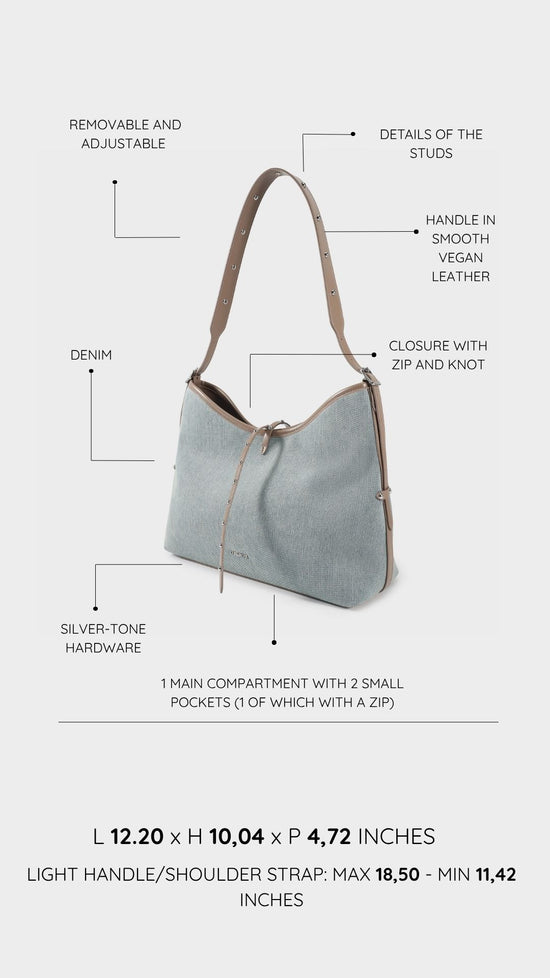 Borsa a spalla BROOKE 2.0 - TAUPE