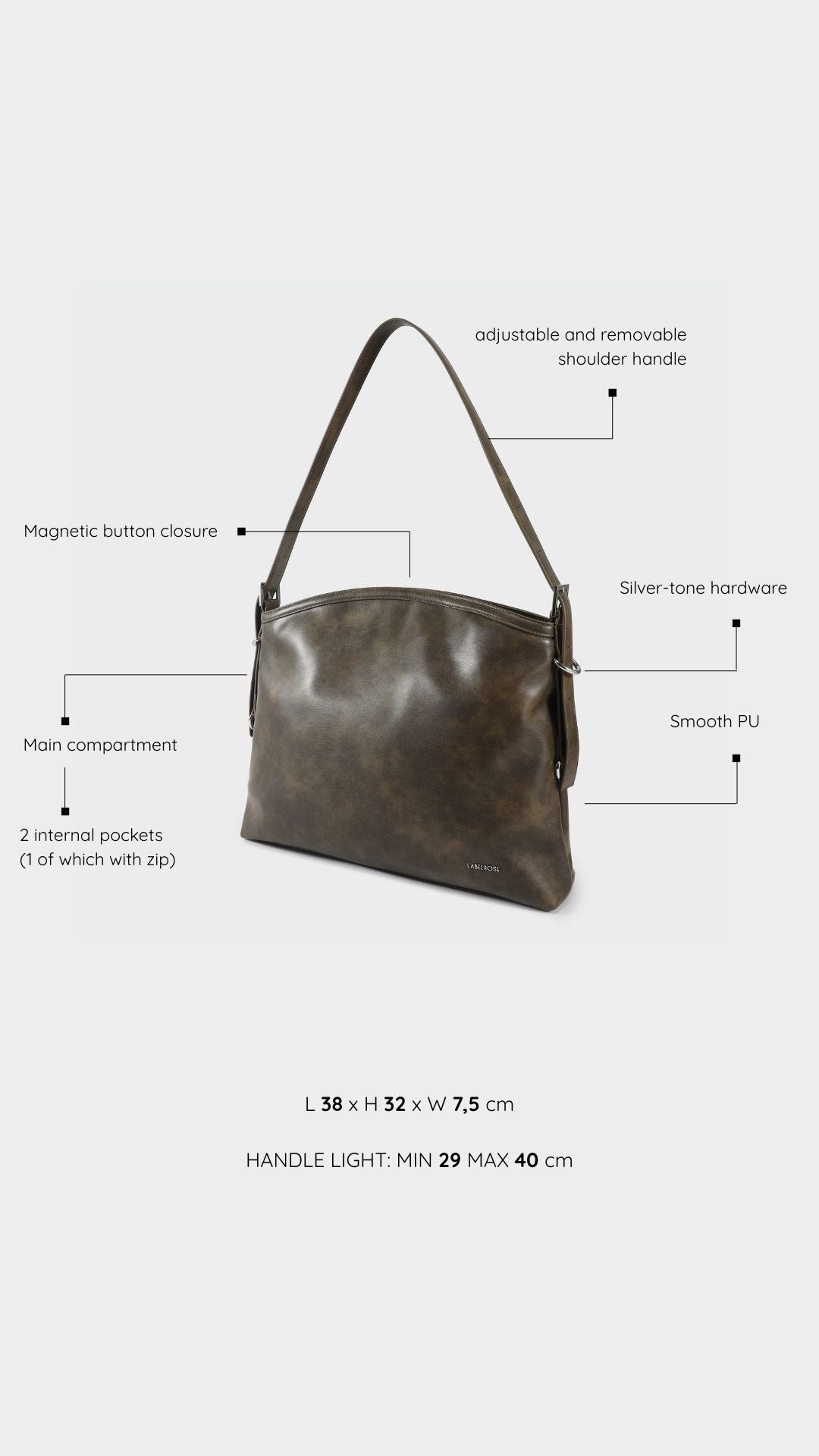 Borsa a spalla MINNIE - MUD