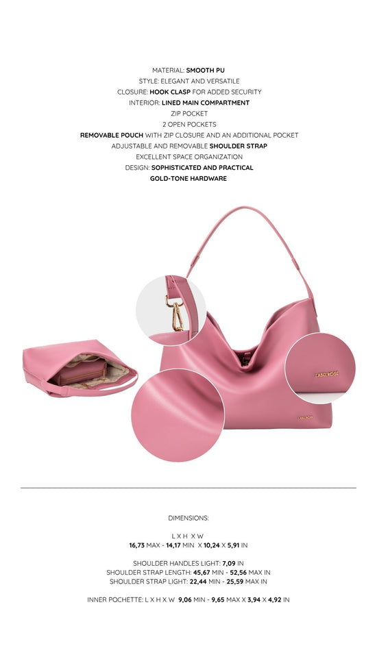 Shopper bag RUBY - PINK