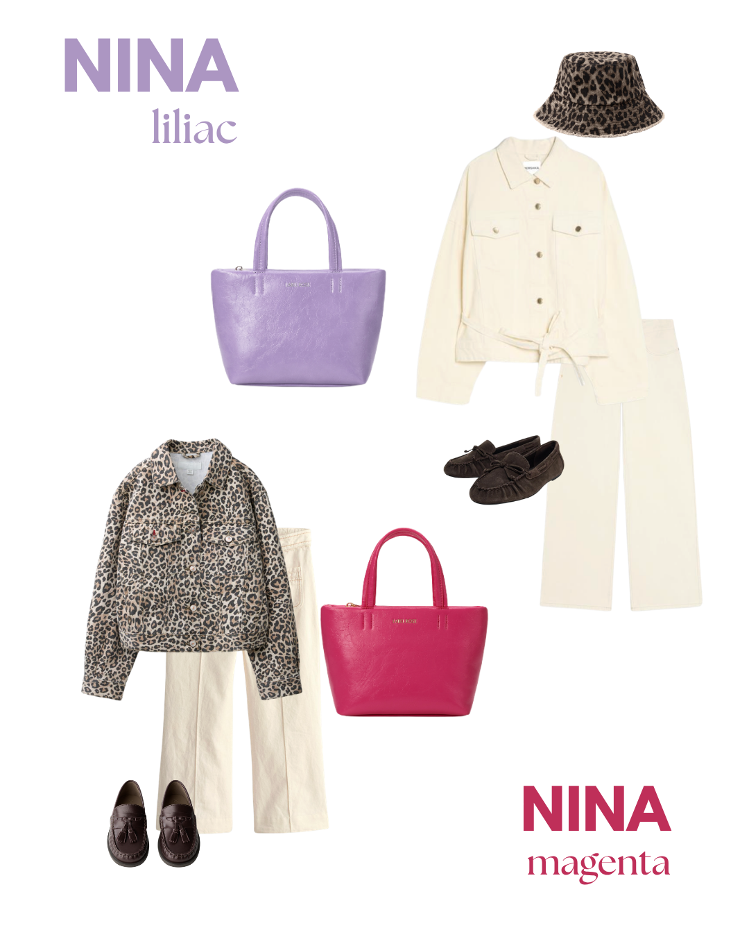 NINA Handbag - LILAC