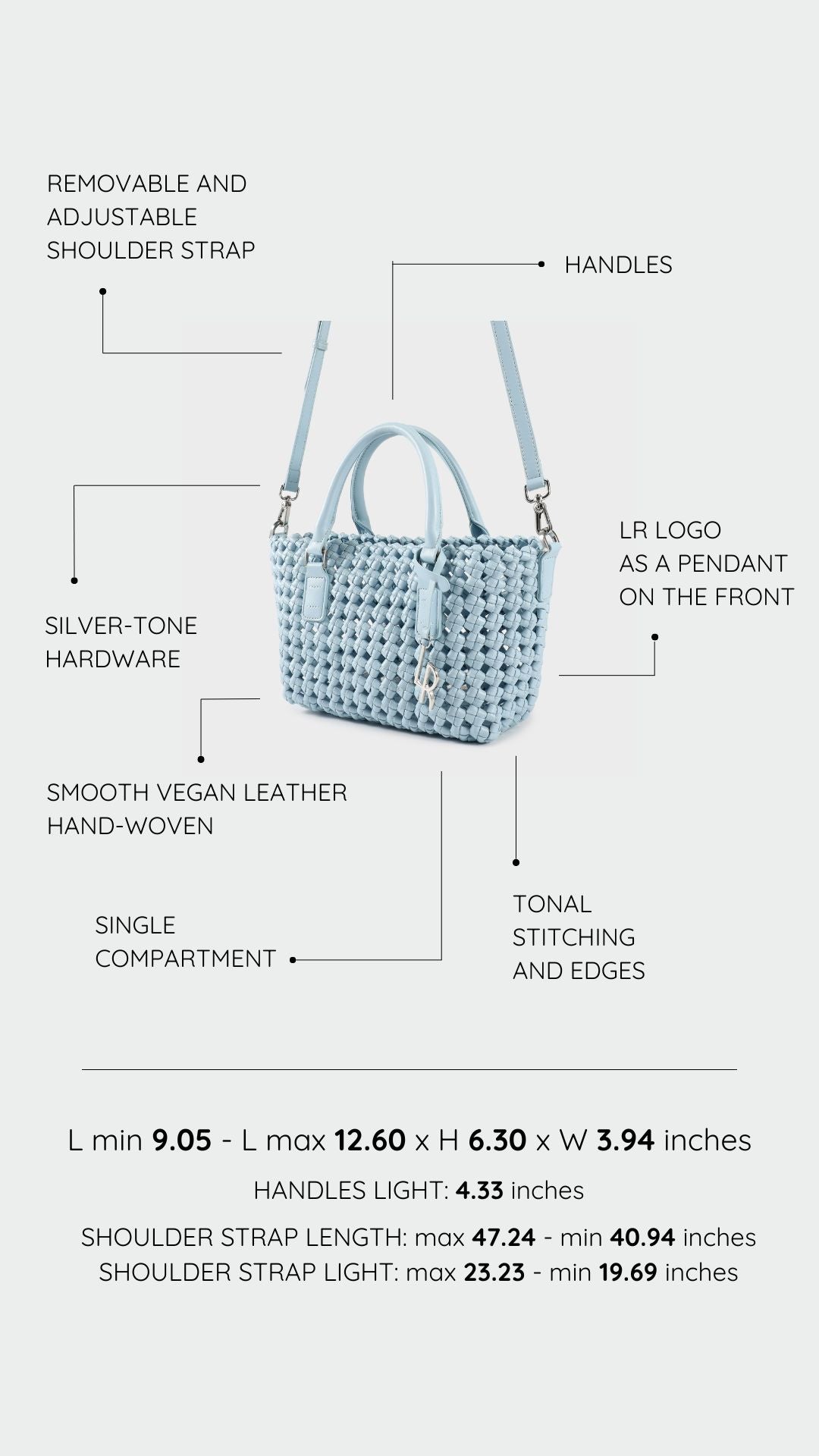 Bolso YVETTE - AZUL