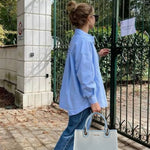 Bolso de mano MARGOT BIG DENIM LE - LIGHT WASH