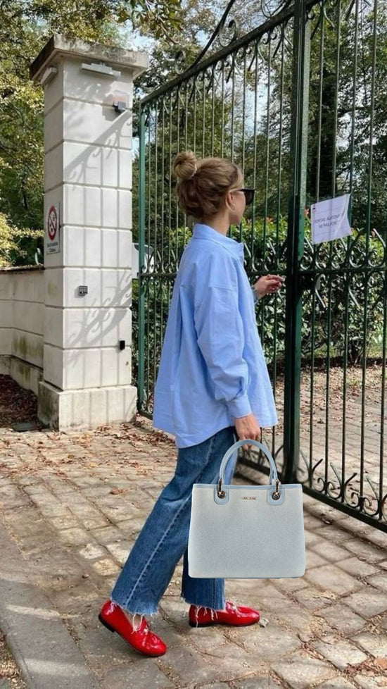 Bolso de mano MARGOT BIG DENIM LE - LIGHT WASH