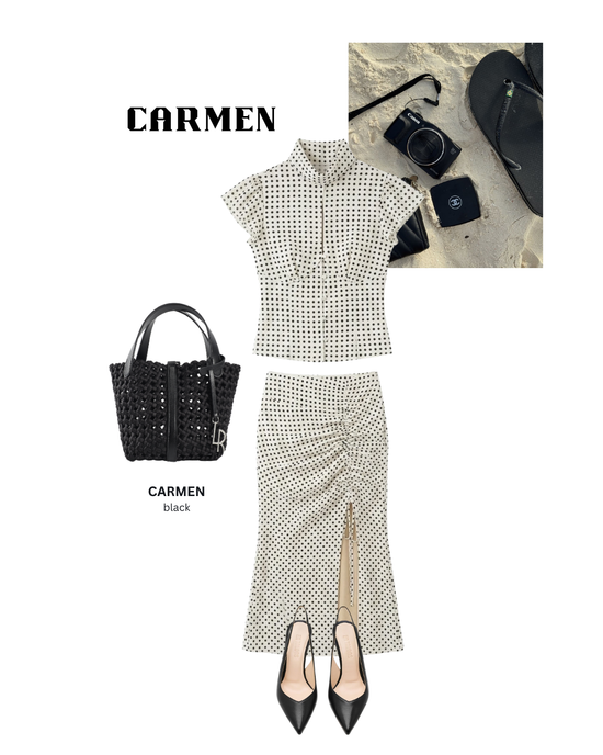 CARMEN Handbag - BLACK