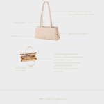 Borsa a mano PEARL- NUDE PEARL