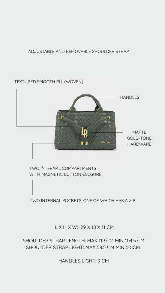 Borsa a mano MEGAN PREVENDITA - TRAVERTINE