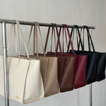 MELISSA BIG Shoulder Bag - BLACK SILVER