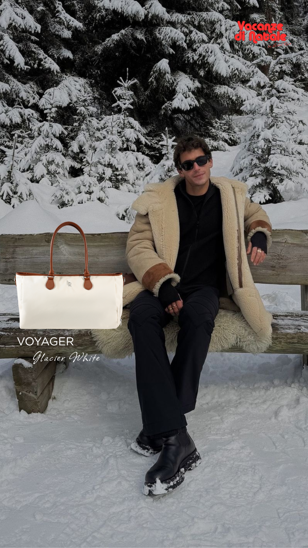 Borsone a spalla VOYAGER - GLACIER WHITE