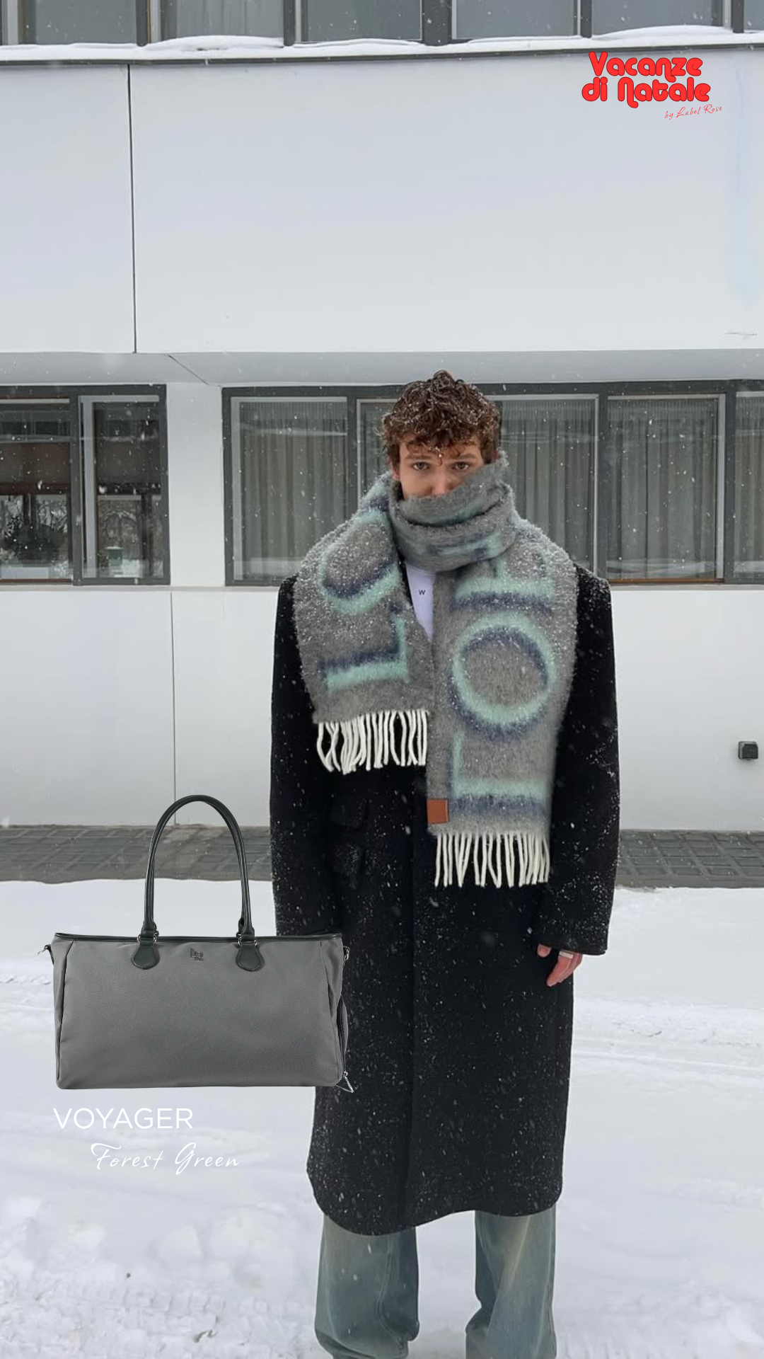 Borsone a spalla VOYAGER - FOREST GREEN