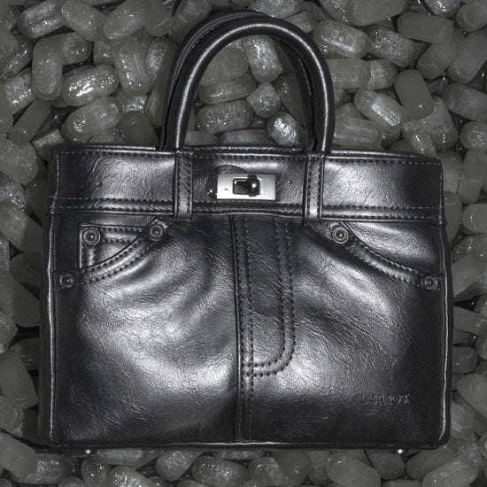 AUDREY Handbag - GUNMETAL