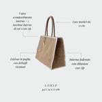 AZURE straw bag - WHITE