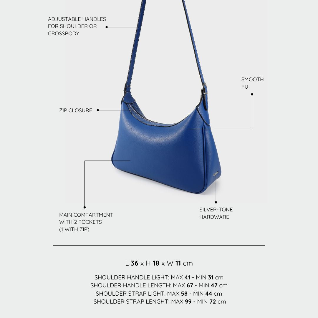 Borsa a spalla GABRY - BLUE