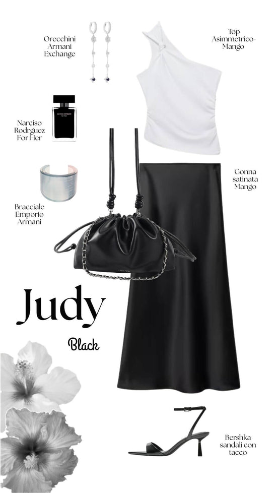 Borsa a tracolla JUDY - BLACK