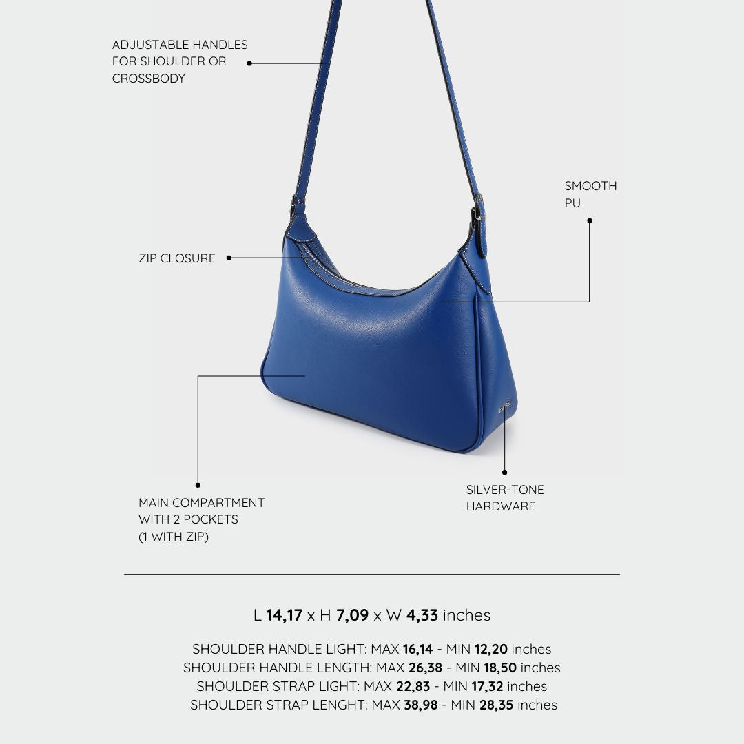 Borsa a spalla GABRY - BLUE