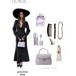 LESLIE handbag - AMETHYST SMOKE