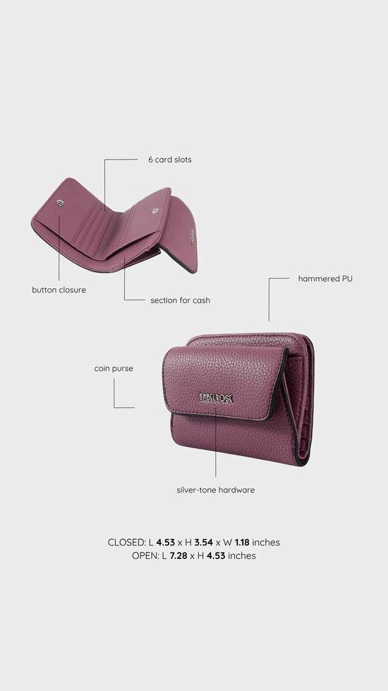 Portafoglio MISTY WALLET - MAUVE