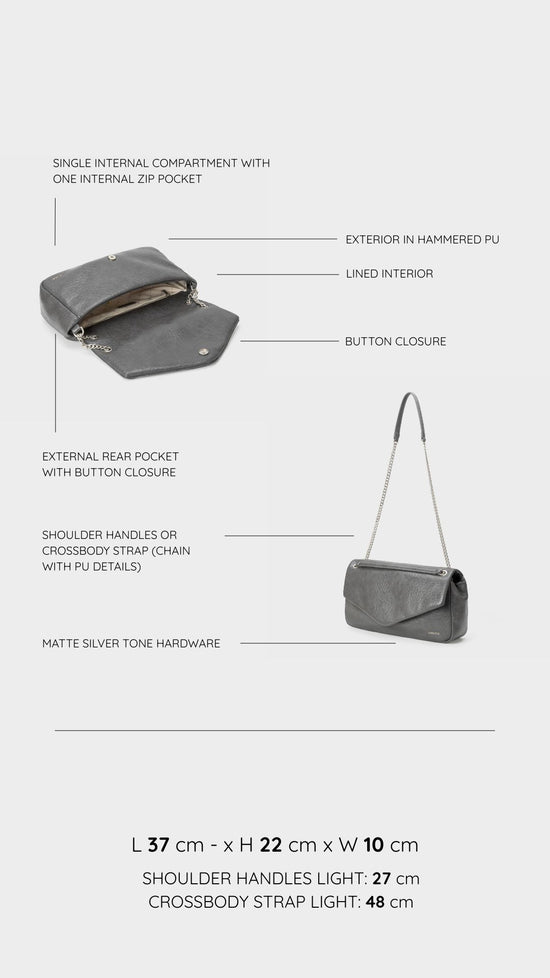 KAYLA-GRAY shoulder bag
