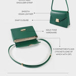 Borsa a tracolla AURA - GREEN