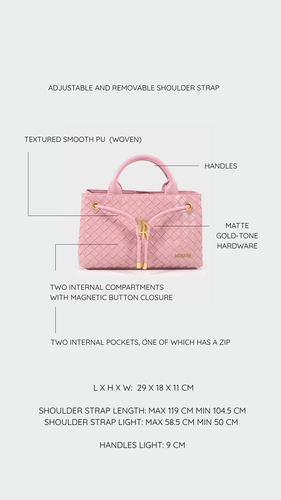 Borsa a mano MEGAN PREVENDITA - PINK QUARZ