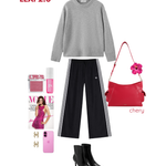 LEXI 2.0 Shoulder Bag -CHERRY