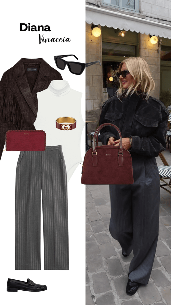 Borsa a tracolla DIANA   - VINACCIA