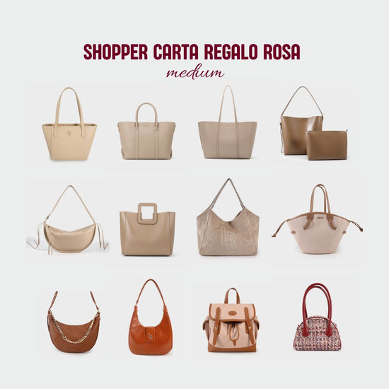 SHOPPER CARTA REGALO ROSA