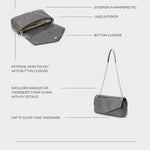 Borsa a spalla KAYLA- GRAY
