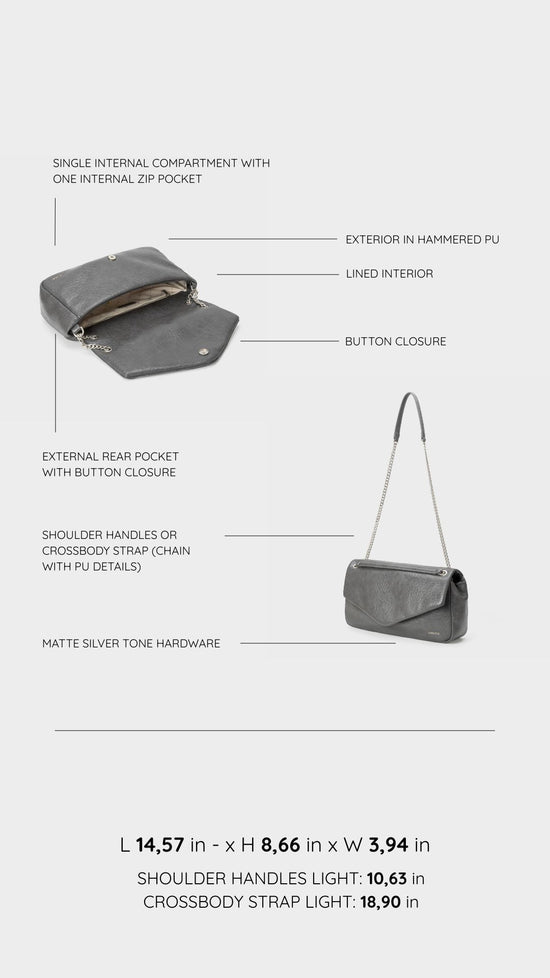 KAYLA-GRAY shoulder bag