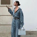 Bolso de mano MARGOT SMALL DENIM LE - LIGHT WASH