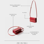 ARIANA Shoulder Bag - RED