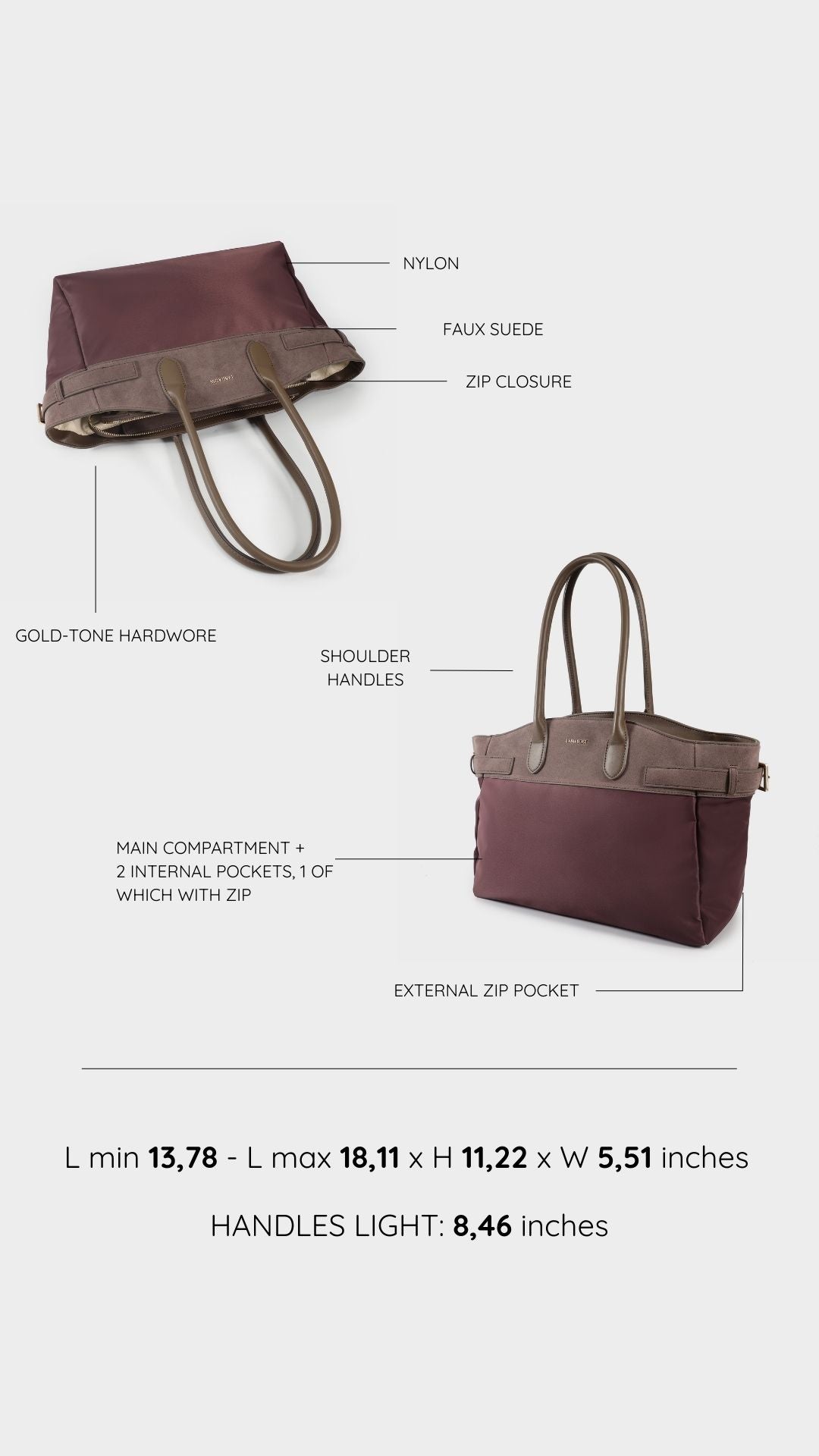 Maeve Shoulder Bag - TAUPE
