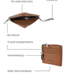 Portafoglio PARIS WALLET - CARAMEL